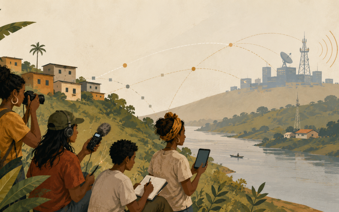 Quem decide o que vira notícia sobre um território?